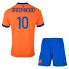 Officiële Voetbalshirt + Korte Broek Olympique de Marseille Greenwood 10 Derde 2024-25 - Kids